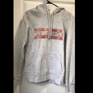 H&M “PURE VELVET” HOODIE